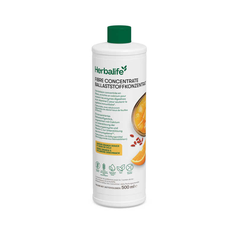 Ballaststoffkonzentrat, süße Orange & Gojibeere Geschmack 500 ml
