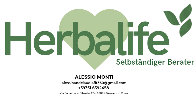 Herbalife – Selbständiger Berater Alessio Monti. Kontakt: alessioandclaudiafit360@gmail.com, +39 351 6392458.
