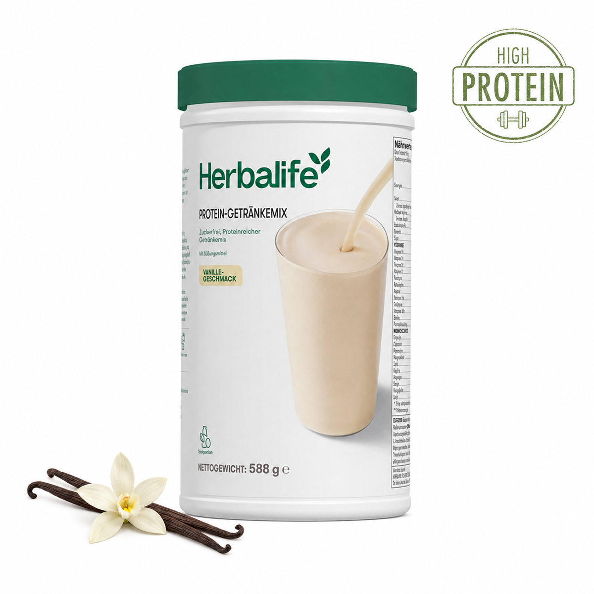 Protein-Getränkemix Vanille 588 g